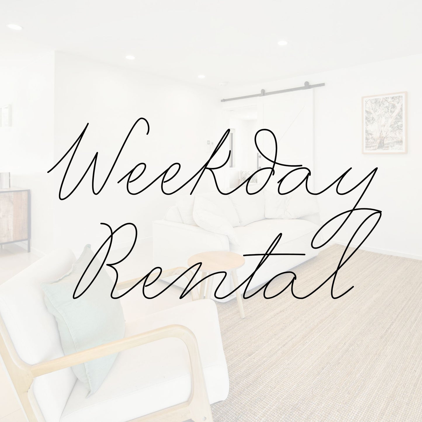 1 Hour Weekday Rental $100 + $250 Refundable Deposit