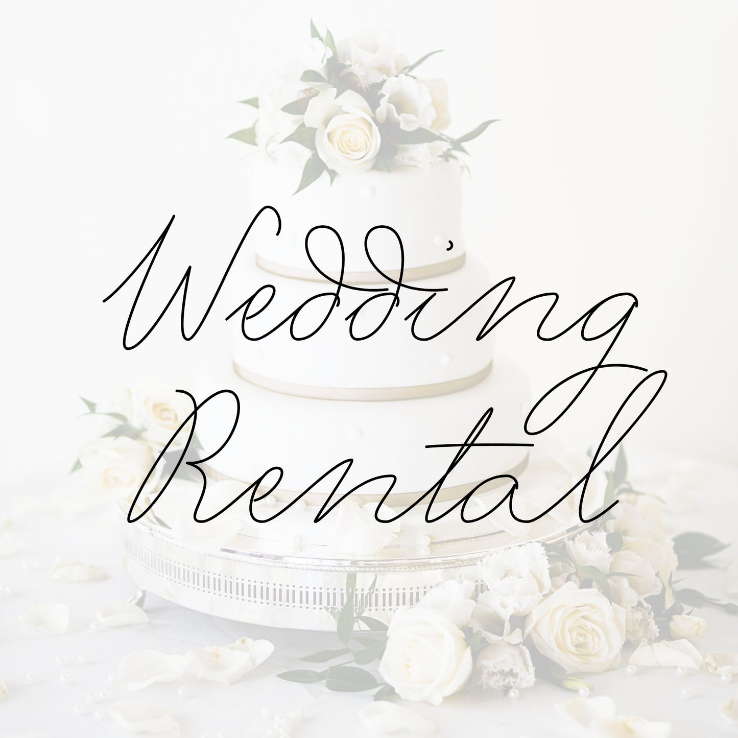 Wedding Rental 14 Hours $2000 + $250 Refundable Deposit