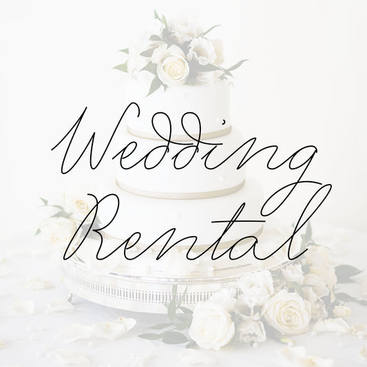 Wedding Rental 14 Hours $2000 + $250 Refundable Deposit